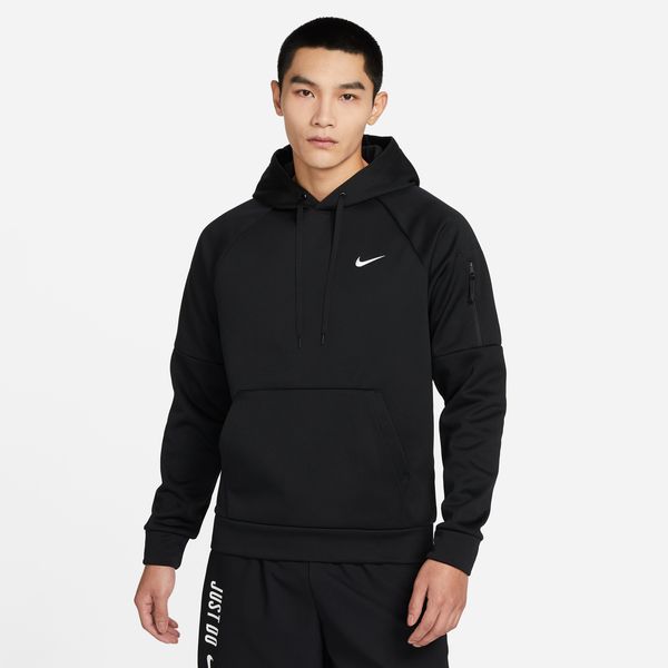 NIKEナイキメンズプルオーバーフィットネスパーカーdq4835-010