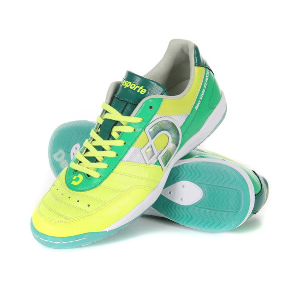【ショップ限定エントリーでさらに+9倍】ボアビスタKIPRO2LTDデスポルチdesporteDS-2033-FYEL-KGCF-YEL×KG-CAMOフットサルシューズインドア室内用