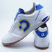 【ショップ限定エントリーでさらに+9倍】カンピーナスSPIIIデスポルチdesporteDS-2231-PWBLUYELパールホワイトフットサルシューズインドア室内用