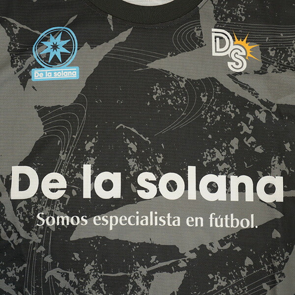 【ネコポス送料無料】デラソラーナDelasolana長袖プラシャツDS24F21サッカーフットサルプラクティスシャツ練習着メンズ
