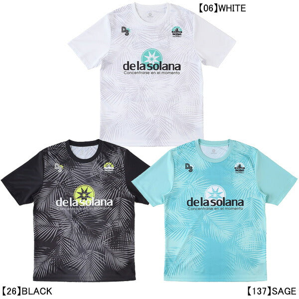 【ネコポス送料無料】デラソラーナDelasolanaBOATDSTEEDS25S31サッカーフットサルプラクティスシャツ半袖練習着メンズ