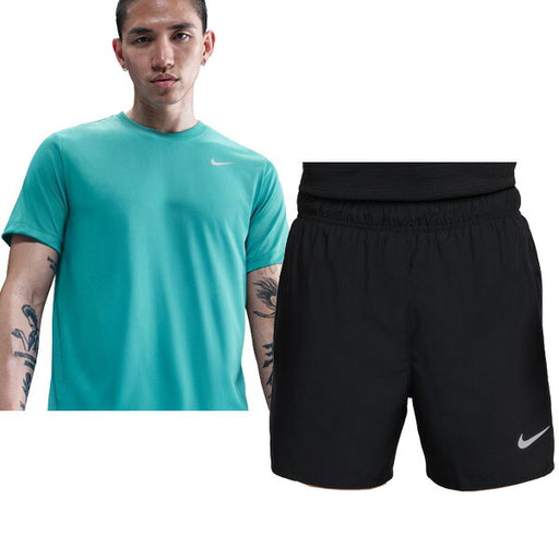 ナイキNIKEDri-FITフィットネスTシャツプラクティスシャツ24SUDFチャレンジャーショート13cm25SU上下セットDX0990320-DV9364010