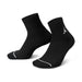ナイキNIKEジョーダンEDCUSHPOLYバスケットボールソックス靴下アンクルソックス3足組ブラック黒DX9655-010