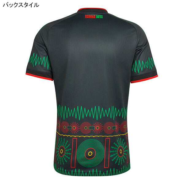 ジャマイカ代表JMA2026レプリカアウェイユニフォーム半袖E5612-KD0957サッカーブラックアディダスadidas