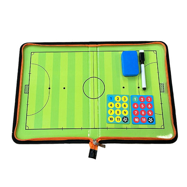 アールズコートEarlsCourtフットサル作戦盤ジップEC-A066フットサル用マグネットペンイレイザーセット28×20cm