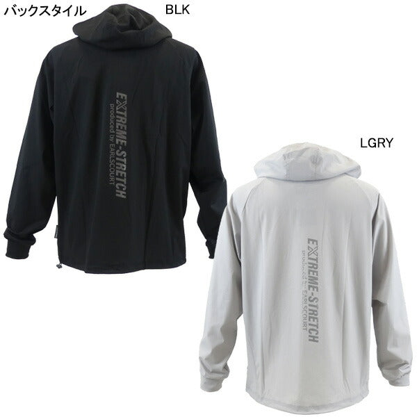 アールズコートEarlsCourtACTナイロンZIPパーカーEC-AC01サッカーフットサル凄ストレッチ吸汗速乾メンズ
