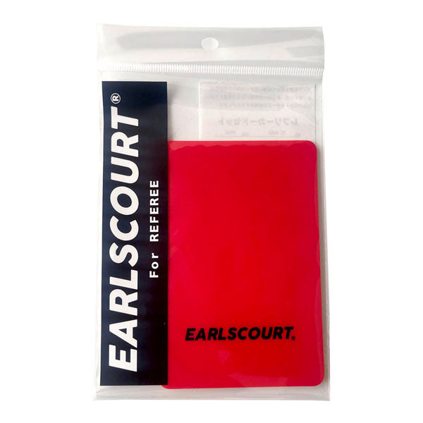 【ショップ限定エントリーでさらに+9倍】【ネコポス対応可】アールズコートEarlsCourtレフリーカードセットEC-R004サッカーレフェリーアイテム審判用品試合