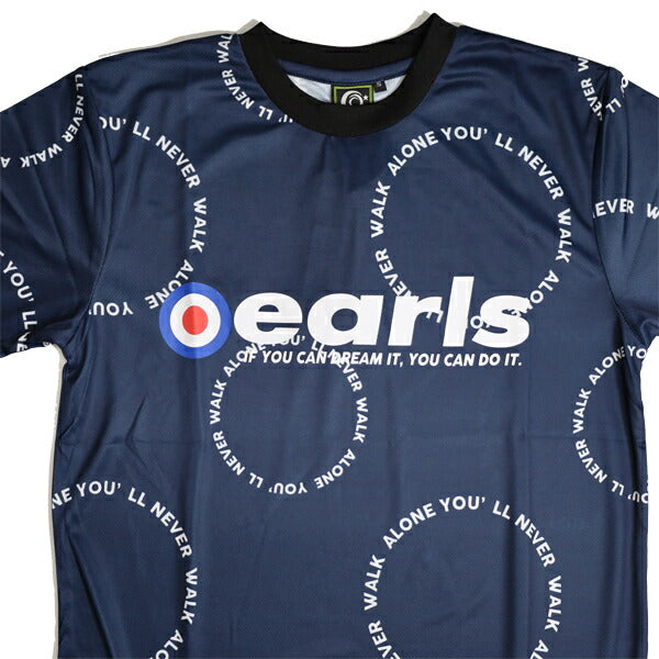 【ネコポス選択可】アールズコートEarlsCourtメンズサークルドットEC-S024Tシャツ半袖プラクティスシャツプラシャツ