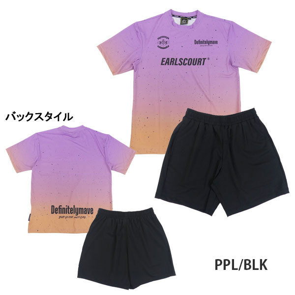 【上下セット】アールズコートEarlsCourtGRADATIONDOTプラクティスセットEC-126-04ECJ-126-04EC-AC04ECJ-AC04サッカーフットサル