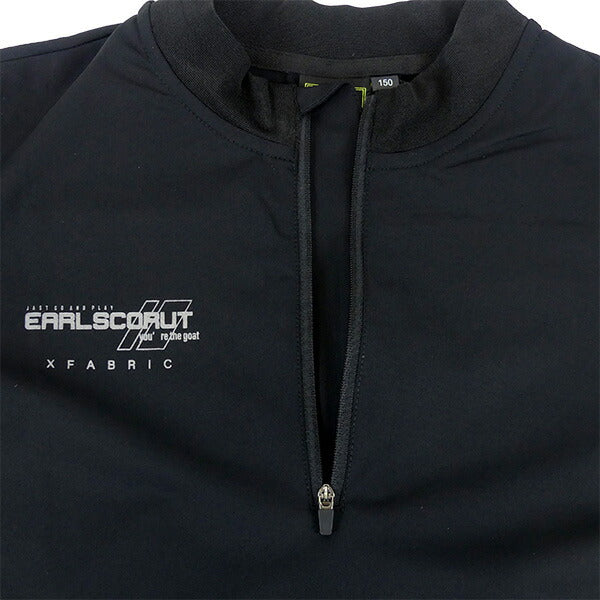 アールズコートEarlsCourtACTナイロンH-ZIPトップECJ-AC03サッカーフットサル凄ストレッチ吸汗速乾子供用