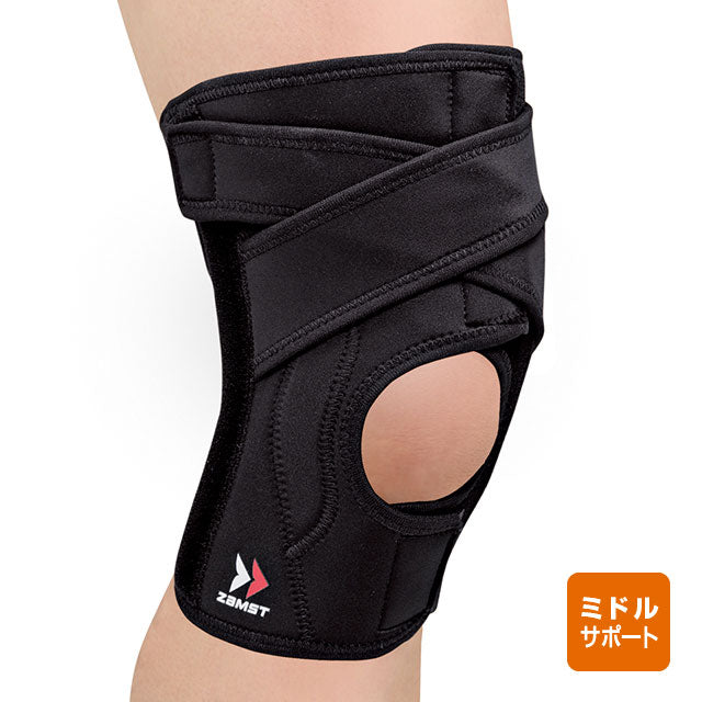 ザムストzamstヒザ膝サポーター左右兼用1枚EK-5サッカーフットサルスポーツ圧迫保護グラつき抑制