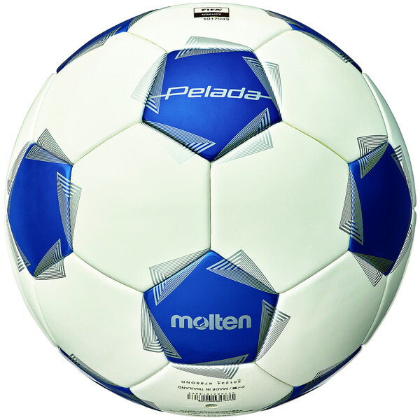 モルテンmoltenペレーダ５０００土用５号白青F5K5001-WBサッカーボール国際公認球スノーホワイトパール