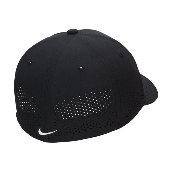 【ネコポス送料無料】ナイキNIKEメンズレディースランニングキャップDFADVライズSABSF25FA日よけ紫外線対策ブラックFB5633-010