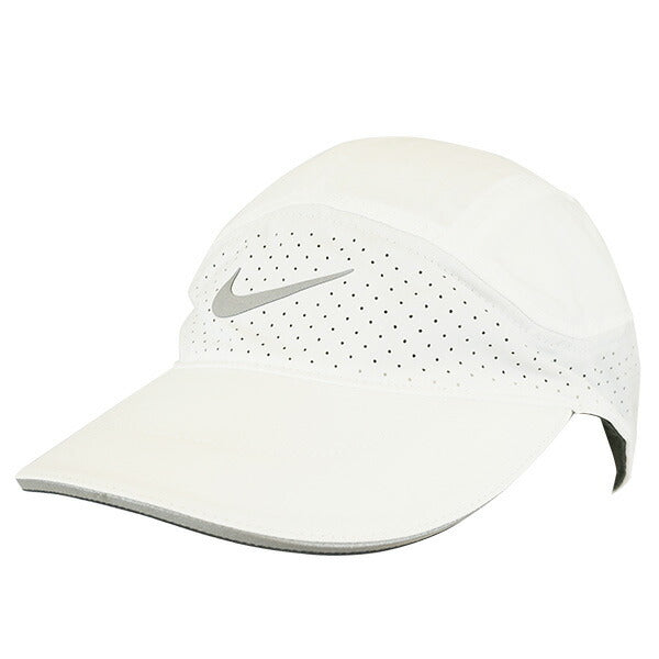 【ネコポス送料無料】ナイキランニングキャップNIKEDri-FITADVフライリフレクティブキャップFB5681-100帽子ホワイト