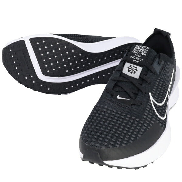 【ショップ限定エントリーでさらに+9倍】ナイキNIKEメンズランニングシューズINTERRACTランFD2291-001マラソンジョギングブラック