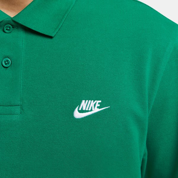ナイキNIKEポロシャツクラブピケ24SUFN3895-365半袖グリーン