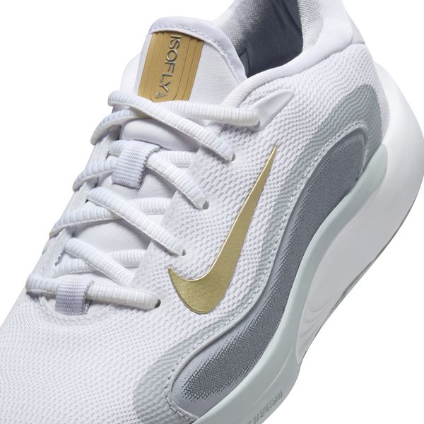 ナイキNIKEジュニアバスケットボールシューズIsoFlyFN4384-100ミニバスキッズ子供用バッシュ
