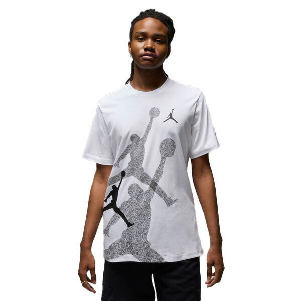 ジョーダンJORDANバスケットボール半袖TシャツFN6026-100ホワイト