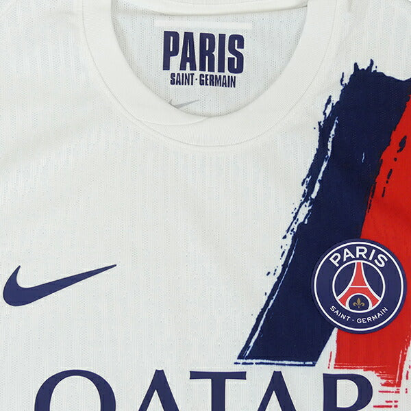 パリサンジェルマンPSG2024-25オーセンティックアウェイユニフォームFN8762-101サッカー半袖ホワイトナイキNIKE