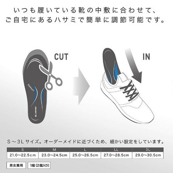 ザムストZAMSTインソールフットクラフトスタンダードFootcraftSTANDARD3795LOWMIDDLEHIGH