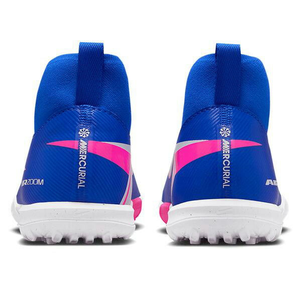 ジュニアズームスーパーフライ10アカデミーTFナイキNIKEFQ8310-446レーサーブルージュニアサッカートレーニングシューズ