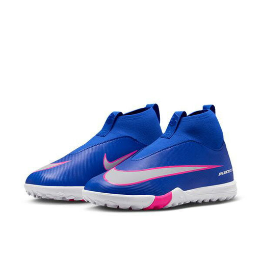 ジュニアズームスーパーフライ10アカデミーTFナイキNIKEFQ8310-446レーサーブルージュニアサッカートレーニングシューズ