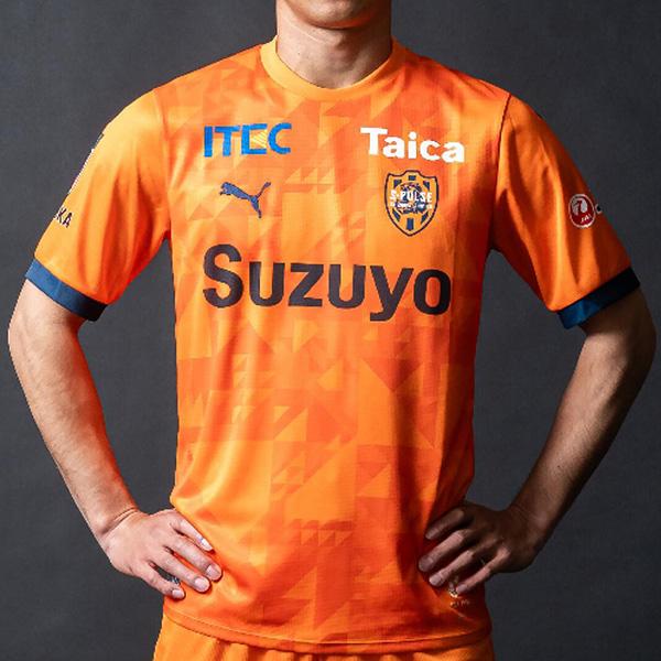 清水エスパルス 2025 レプリカ ホーム ユニフォーム 783450-81 サッカー 半袖 オレンジ プーマ PUMA