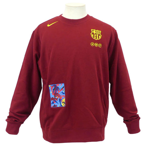 【送料無料】FCバルセロナFCBクラブフォースメンズクルーネックナイキFZ1259-677サッカーラ・リーガサポーターウェアスウェットメンズ