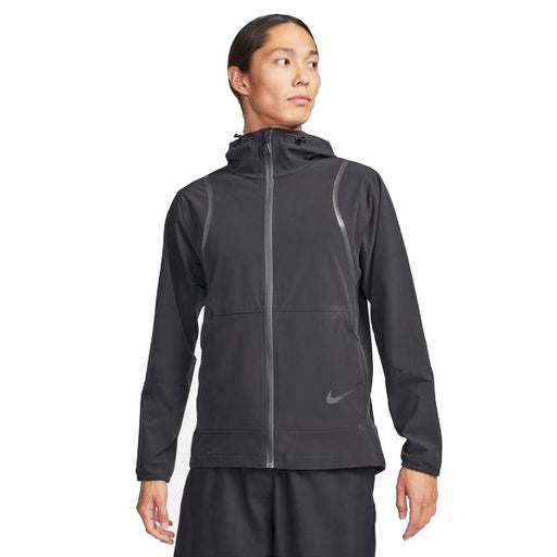 ナイキNIKEメンズトレーニングシャツRPLアンリミテッドI2SPフーディFZ4771-010ランニングジャケットレーニングウェアブラック