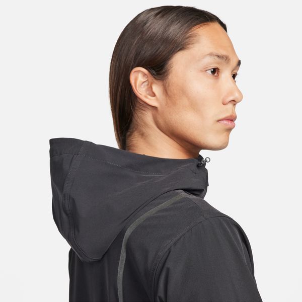 ナイキNIKEメンズトレーニングシャツRPLアンリミテッドI2SPフーディFZ4771-010ランニングジャケットレーニングウェアブラック
