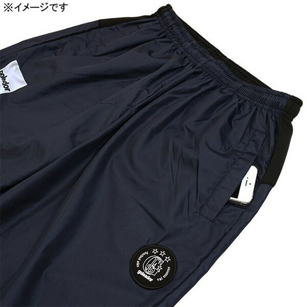 【上下セット】ゴレアドールgoleador昇華幾何学模様柄ピステ上下G-2484-1/G-2485サッカーフットサルトレーニングトップパンツ裏地無し防風メンズ