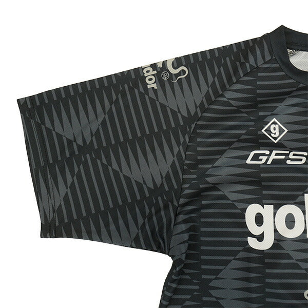 【ネコポス送料無料】ゴレアドールgoleadorジオメトリックスムースプラクティスシャツG-2681サッカーフットサルプラシャツ半袖練習着大人子供