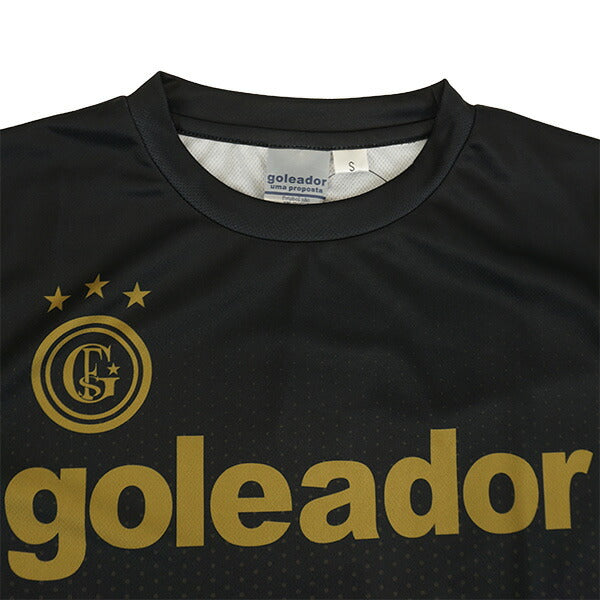 【ネコポス送料無料】ゴレアドールgoleador昇華グラデーションドットプリントプラクティスTシャツG-440-4Nサッカーフットサルプラシャツ半袖メンズ