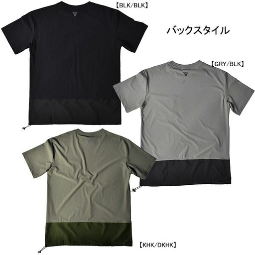 【ショップ限定エントリーでさらに+9倍】【ネコポス送料無料】ガビックGAVICデザインレイヤードTシャツGA7302_22SSサッカーフットサルカジュアルTシャツ半袖胸ポケットメンズ