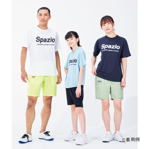 【ネコポス送料無料】スパッツィオspazio全胸ロゴプラシャツGE-0781サッカーフットサルプラクティスシャツTシャツ練習着メンズレディース男女兼用