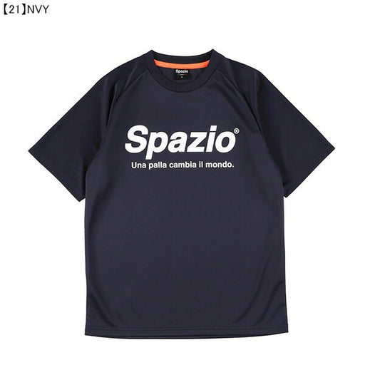 【ネコポス送料無料】スパッツィオspazio全胸ロゴプラシャツGE-0781サッカーフットサルプラクティスシャツTシャツ練習着メンズレディース男女兼用