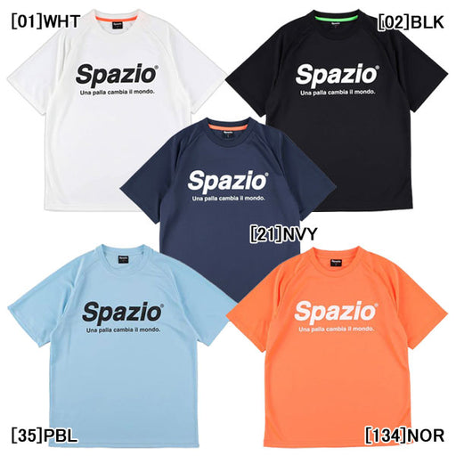 【ネコポス送料無料】スパッツィオSPAZIOジュニア全胸ロゴプラシャツGE-0782サッカーフットサルプラクティスシャツTシャツ練習着子供用