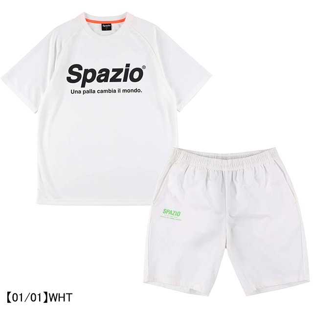 【上下セット】スパッツィオSPAZIOジュニア半袖上下セットGE0782-GE0758サッカーフットサルプラシャツハーフパンツ子供