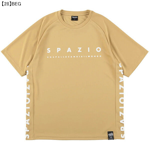 【ネコポス送料無料】スパッツィオSpazioジュニアロゴプラシャツGE-0831サッカーフットサルプラクティスシャツ半袖練習着子供用