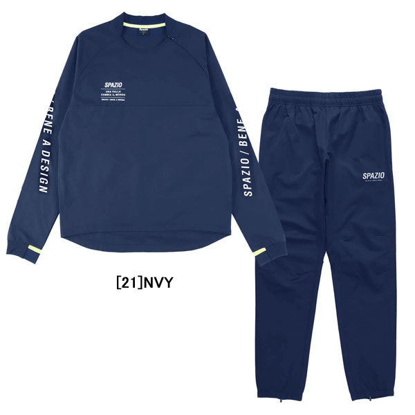 スパッツィオspazioジュニアJr.ピステジャージGE0837サッカーフットサルトレーニングウェア上下セット長袖ピステトップロングパンツ練習着子供用