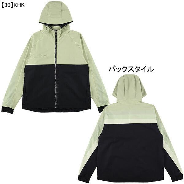 スパッツィオspazioジュニアグラデーション裏メッシュワイドジップパーカーGE-0965サッカーフットサル子供用ウインドブレーカーフード付き