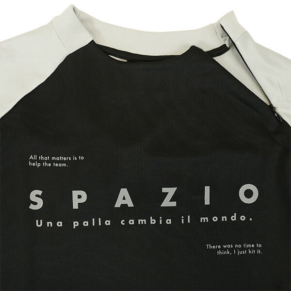 スパッツィオSpazio袖パネルミッドトレーニングトップGE-1036サッカーフットサル練習着長袖メンズ