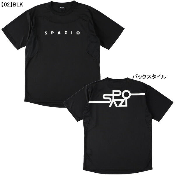 【ネコポス送料無料】スパッツィオSpazioJr.カーブラインプラシャツGE-1065サッカーフットサル子供用