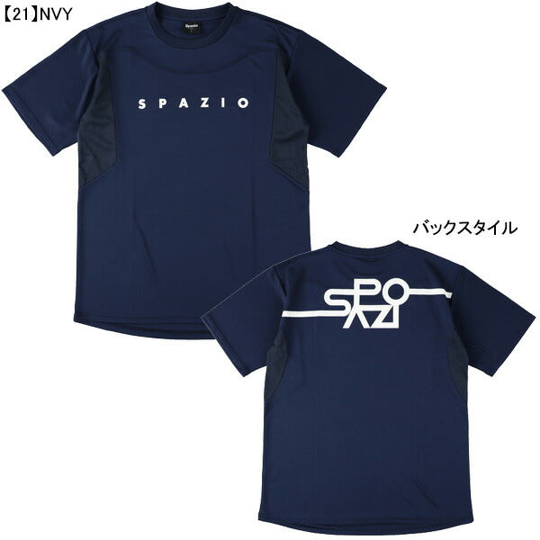 【ネコポス送料無料】スパッツィオSpazioJr.カーブラインプラシャツGE-1065サッカーフットサル子供用