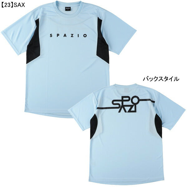 【ネコポス送料無料】スパッツィオSpazioJr.カーブラインプラシャツGE-1065サッカーフットサル子供用