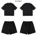 【上下セット】スパッツィオSpazioJr.切り替えオーバーサイズTシャツプラパン上下GE1073-BT0287サッカーフットサル子供用