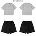 【ショップ限定エントリーでさらに+9倍】【上下セット】スパッツィオSpazioJr.切り替えオーバーサイズTシャツプラパン上下GE1073-BT0287サッカーフットサル子供用