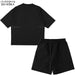 【上下セット】スパッツィオSpazioオーバーサイズテクニカルTシャツ2プラパン上下GE1088-BT0284サッカーフットサルメンズ