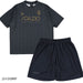 【上下セット】スパッツィオSpazioストライプオーバーサイズプラTシャツプラパンGE1145/GE1161サッカーフットサルプラクティスセットメンズ