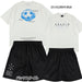 【送料無料上下セット】スパッツィオSpazioジュニアバックボールオーバーサイズプラTシャツプラパンGE1149/GE1162サッカーフットサル子供用